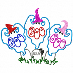 Halloween Embroidery Design 10